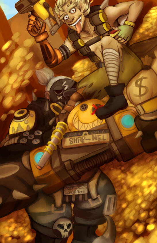 Roadhog and Junkrat