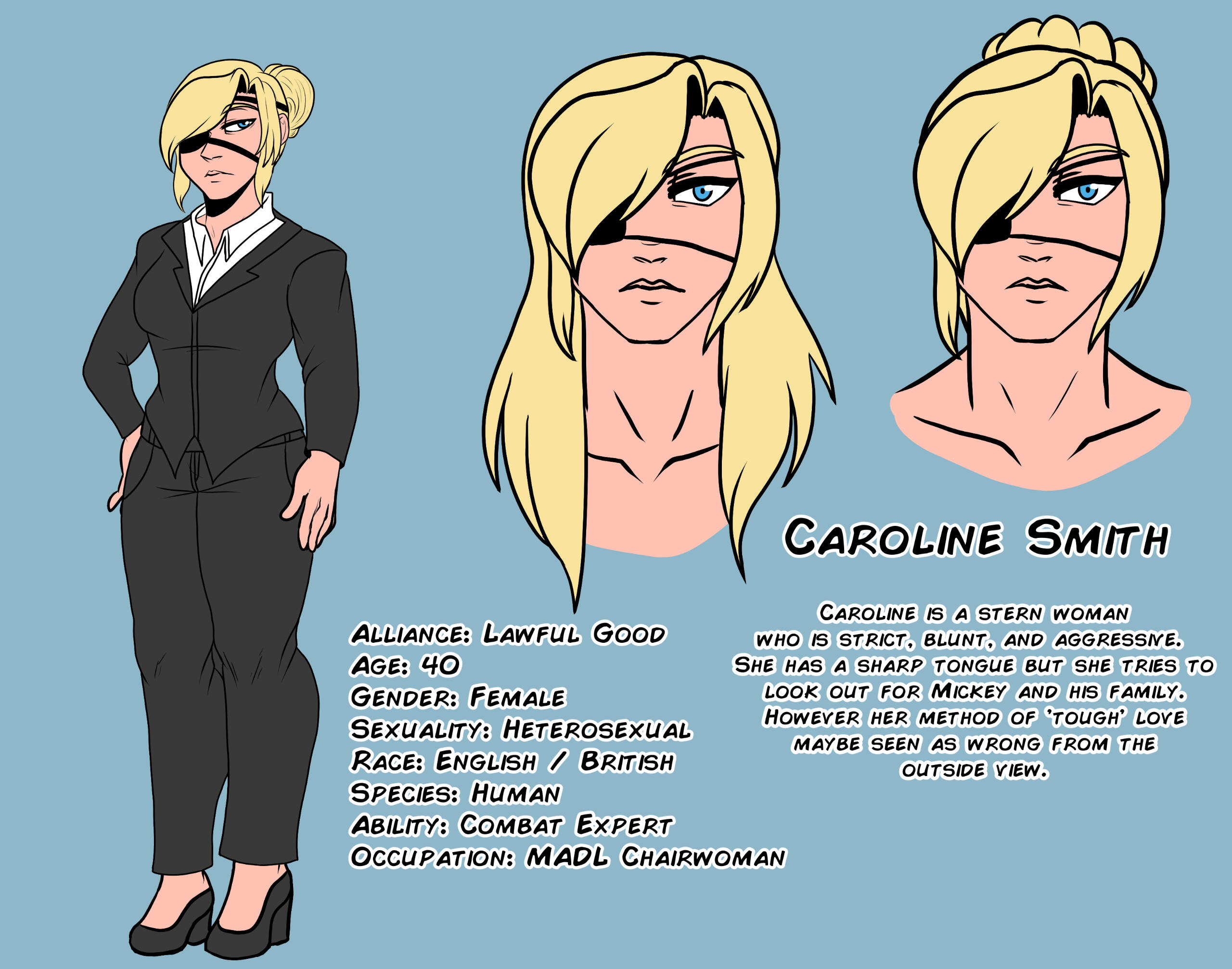 Caroline Character Sheet