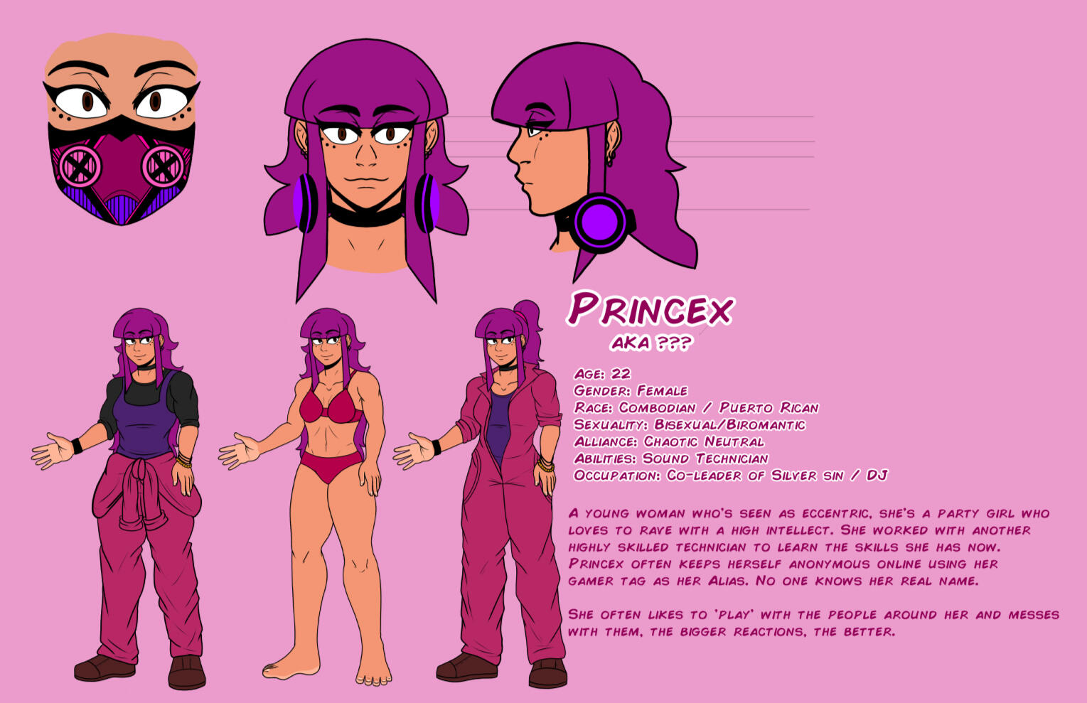 Princex Character Sheet